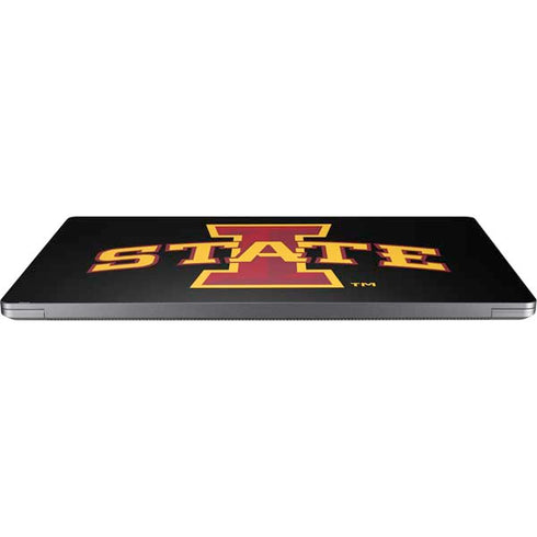 Iowa State University Primary Logo Black Universal Laptop 16.6in (13.4 x 9.7in) Skin